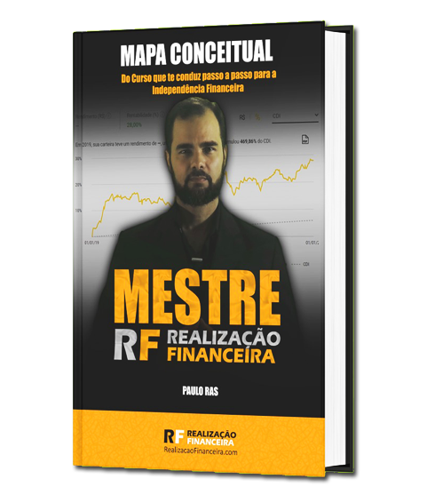 Ebook Mapa Conceitual do Curso Mestre em Realização Financeria, Autor Paulo RAS. Conhecimento para a Independência Financeira.