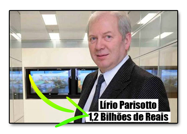 Lírio Parisotto investidor brasileiro bilionário.