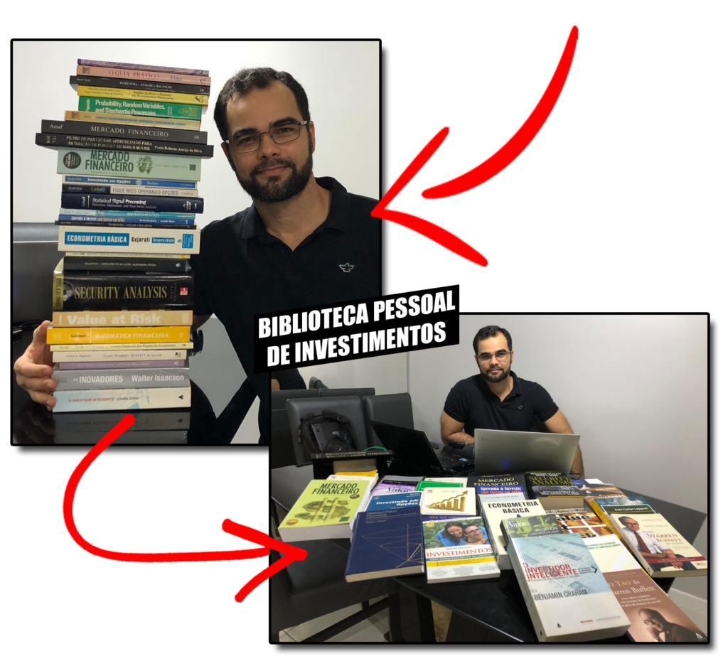 Minha biblioteca pessoal de investimentos para criação de Renda Passiva.