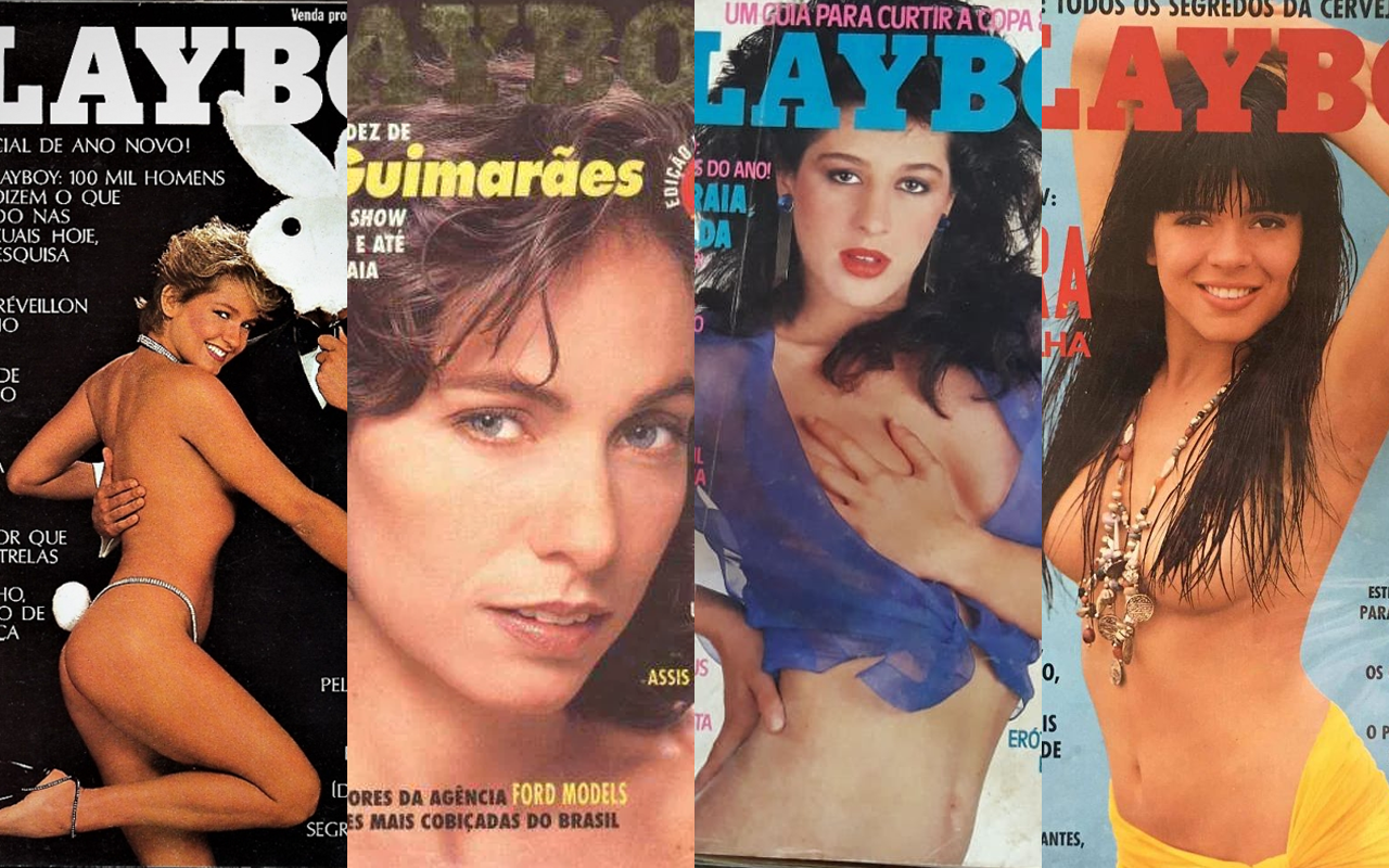 Capas da Revista Playboy (Imagens serão vendidas por NFT)